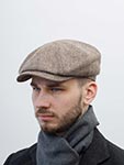 Кепка STETSON арт. 6840532 HATTERAS UNDYED WOOL SUSTAINABLE (бежевый)